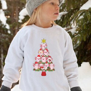 Pull De Noël Enfant - Manches Longues, Motif Bonhomme De Neige, Doux, Garçons Et Filles
