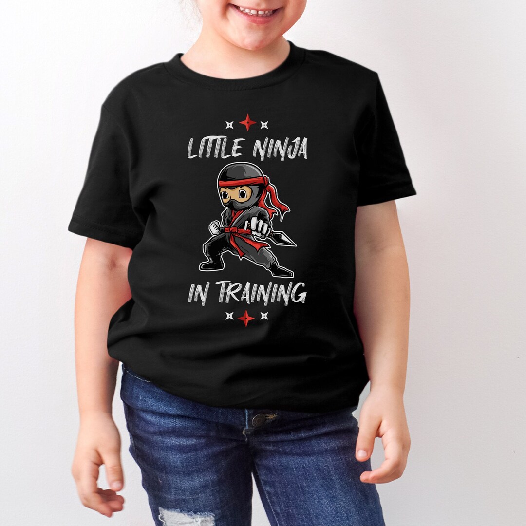 Maglietta ninja con nomi per bambini - Italia