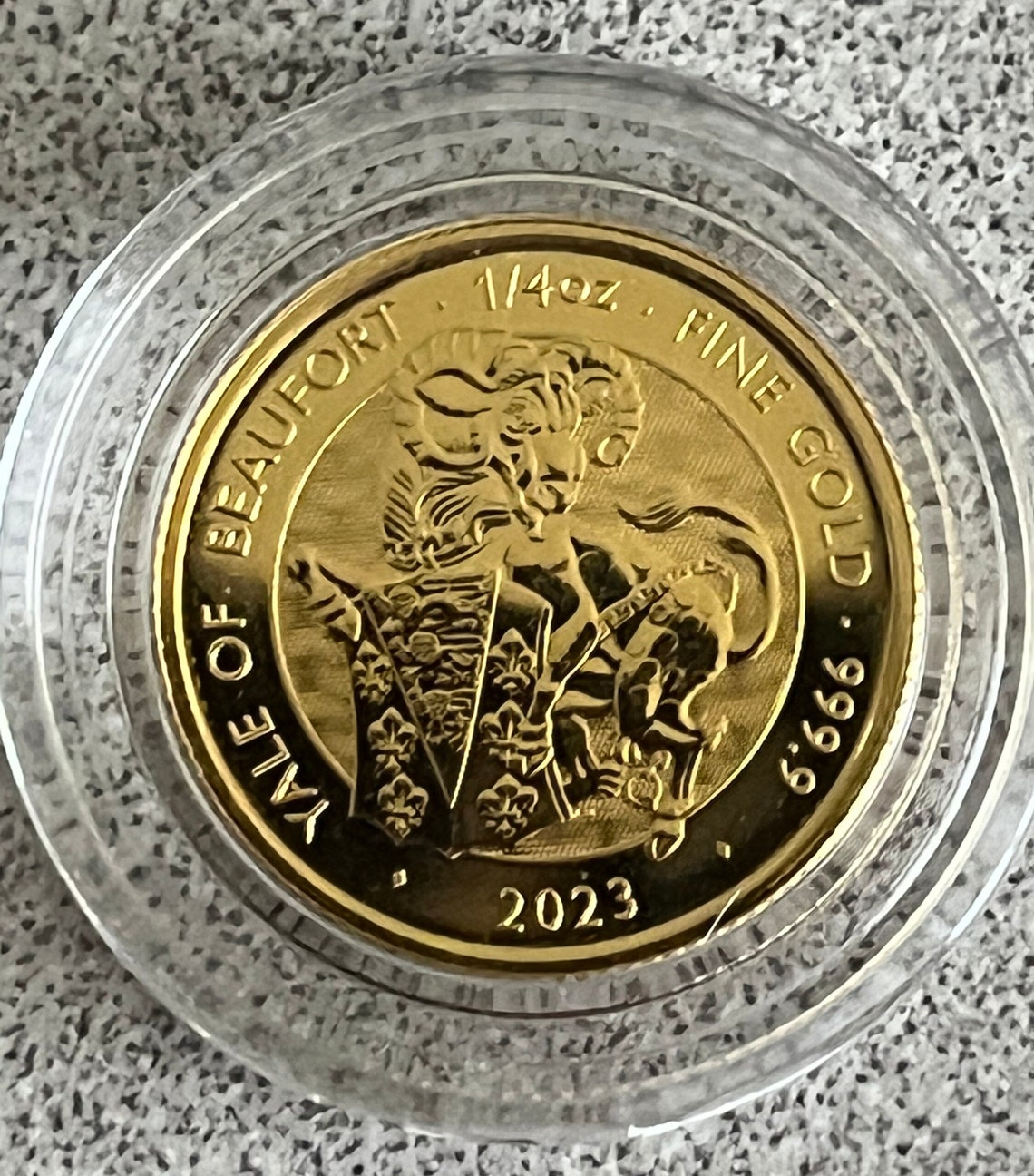 1/4 Oz Queens Beast Gold Coin Etsy