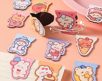 Kawaii Cute Magnetic Bookmarks (Mini)