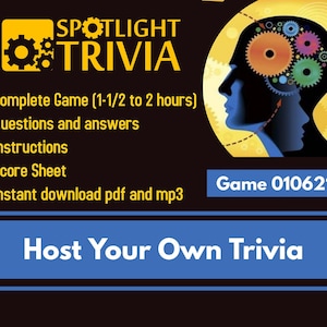 Host Your Own Trivia Pack 010621