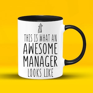 Manager Gift Mug Cup, geweldig cadeau voor manager, manager mok, beste cadeau voor nieuwe manager, mok voor baas, waarderingscadeau, koffie theekopje
