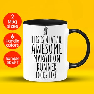 Marathon Runner Gifts, Marathan Runner Mug, Expletive Gift for Marathon Runner, Best Marathon Runner Mug Birthday Christmas
