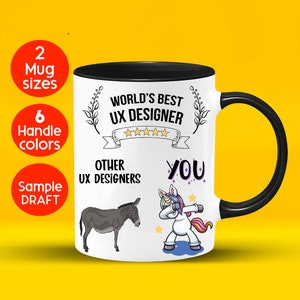 UX Designer Gift, Ux Designer Mug, ux Designer Appreciation Present, ux Designer Mug  xmas gift Bday Gift