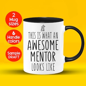 Mentor Gift, Mentor Mug, Mentor Appreciation Mentor Teacher Gift, Professor Gift, Mentor Coffee Mug Thank You Mentor
