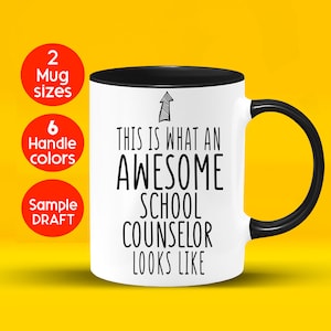 School Counselor Gift, school Counselor Mug, Christmas gift, Birthday gift School Counselor, Mental Health Counselor, Coffee cup
