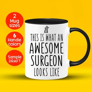 Surgeon Gift, Surgeon Mug, Surgeon Appreciation, Surgeon Coffee Mug, Surgeon Birthday Gift, Surgeon Christmas gift