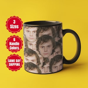 Evan Peters Coffee Cup, Evan Peters Fan Gift, Evan Peters Mug, Evan Peters  Tea Mug, Evan Peters Fan Gift Idea