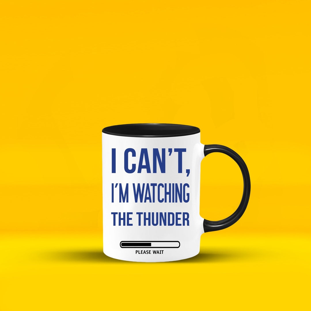 Oklahoma City Thunder Mug for NBA Fans Etsy