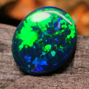 7 carat AAA+++ Top Quality Natural Ethiopian Black Opal Cabochon Lot Welo Opal Making Jewelry