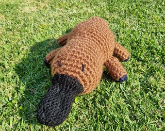 Handmade Platypus stuffed toy