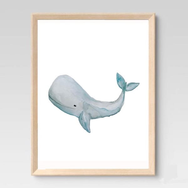 Whale Nursery Decor Etsy
