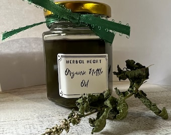 Organic Homemade Nettle Oil | Hair Growth | Anti-Aging | Dandruff | Wrinkle Care