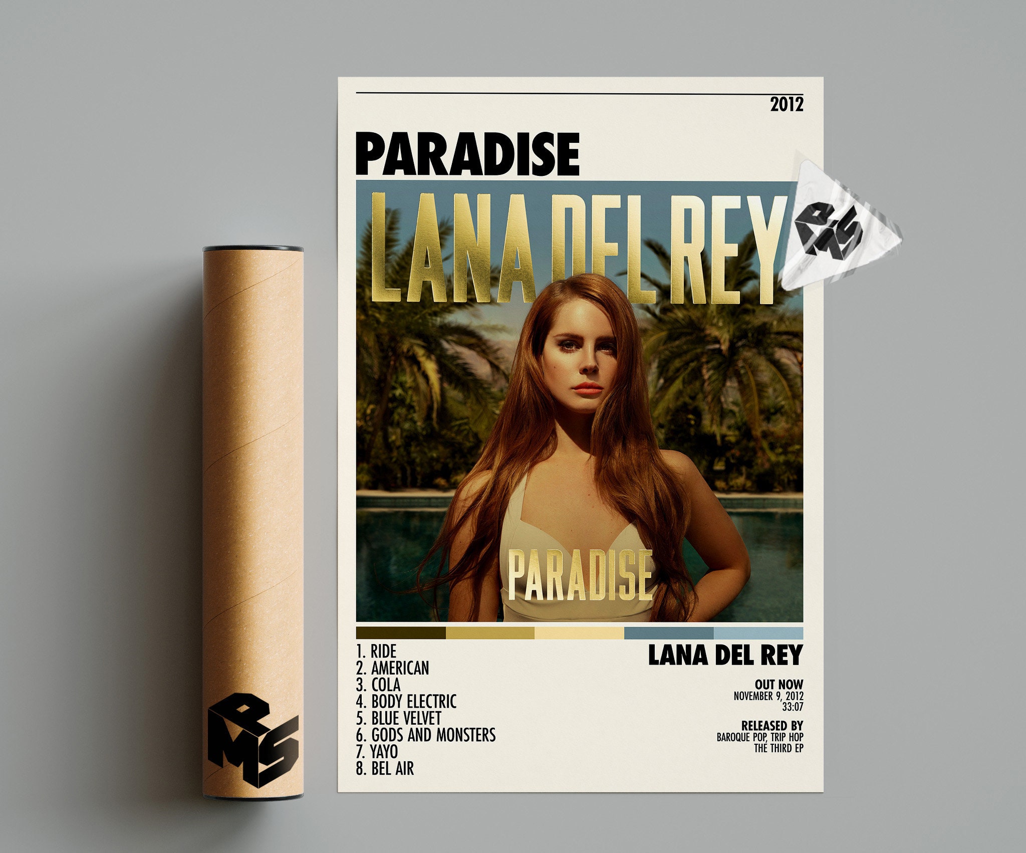lana del rey album cover poster