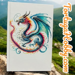 Journal Of Dragons: presenta ilustraciones de dragones exclusivas que solo se encuentran aquí.