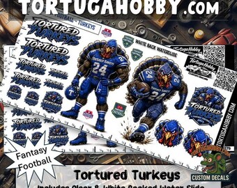 Tortured Turkeys - Fantasy Football Decals