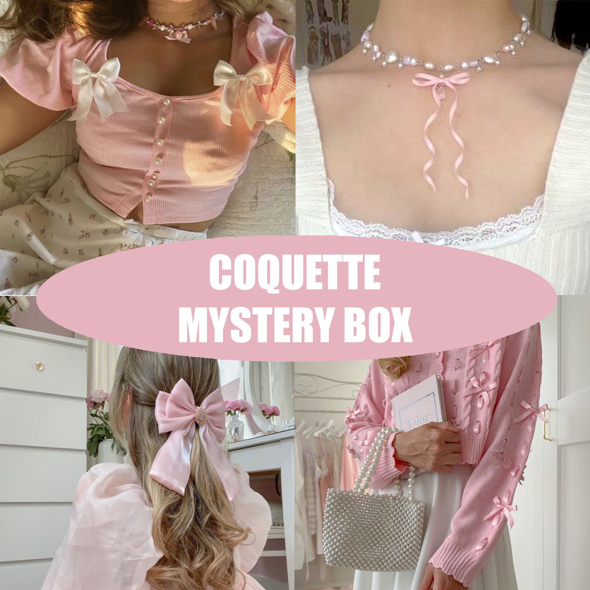 Coquette Style Bundle Aesthetic Clothing Mystery Box 