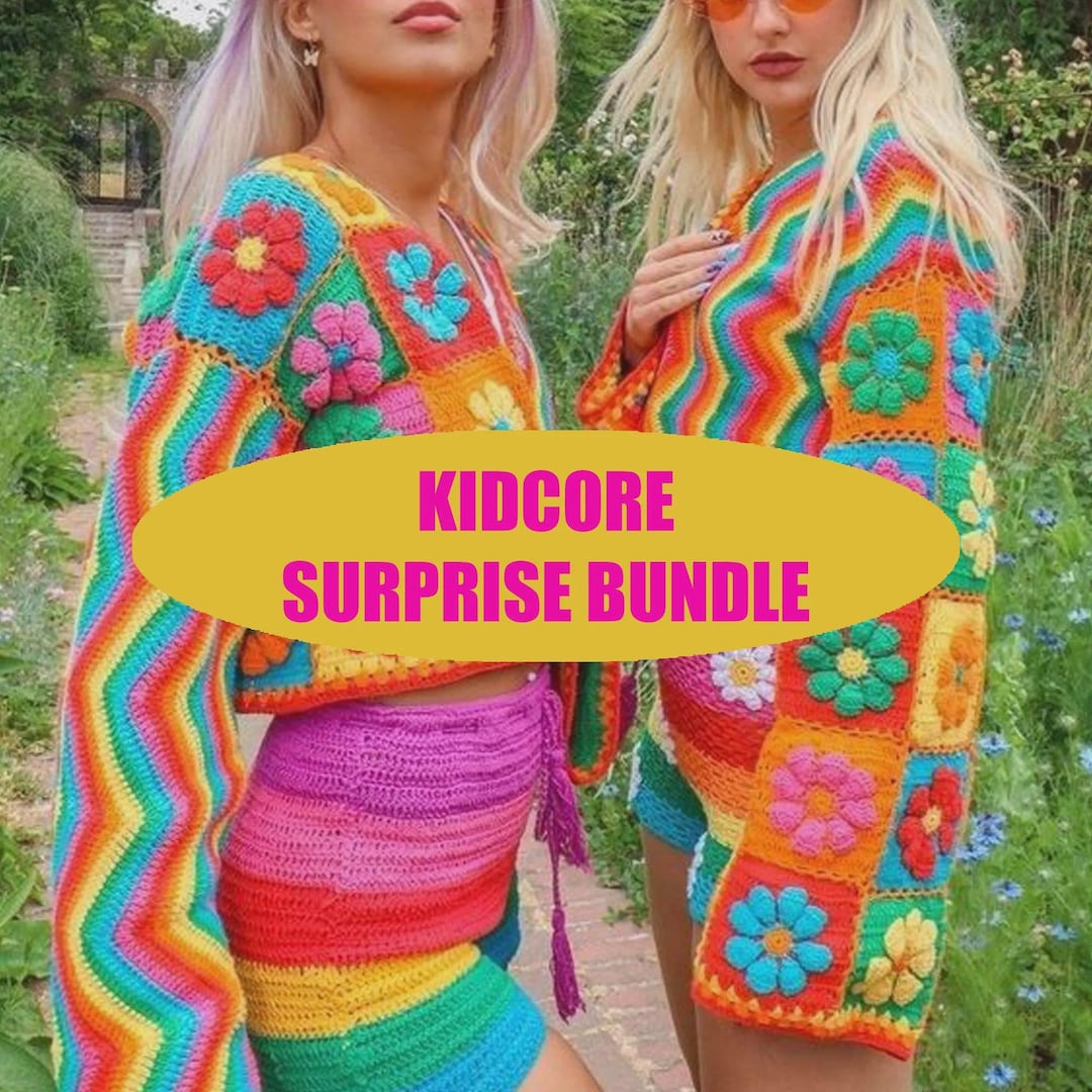 Kidcore Surprise Box: Thrifted Vintage Clothing, Y2K, Jewelry ...