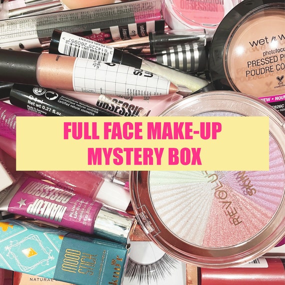 Mystery Full Face of Makeup Box. Gift for Her. Self Care Gift. Etsy