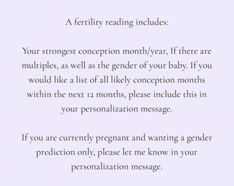 LIVE Full Fertility Reading