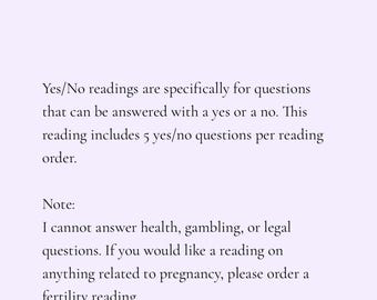 Yes/No Tarot Reading