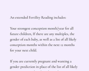 Extended Fertility Reading