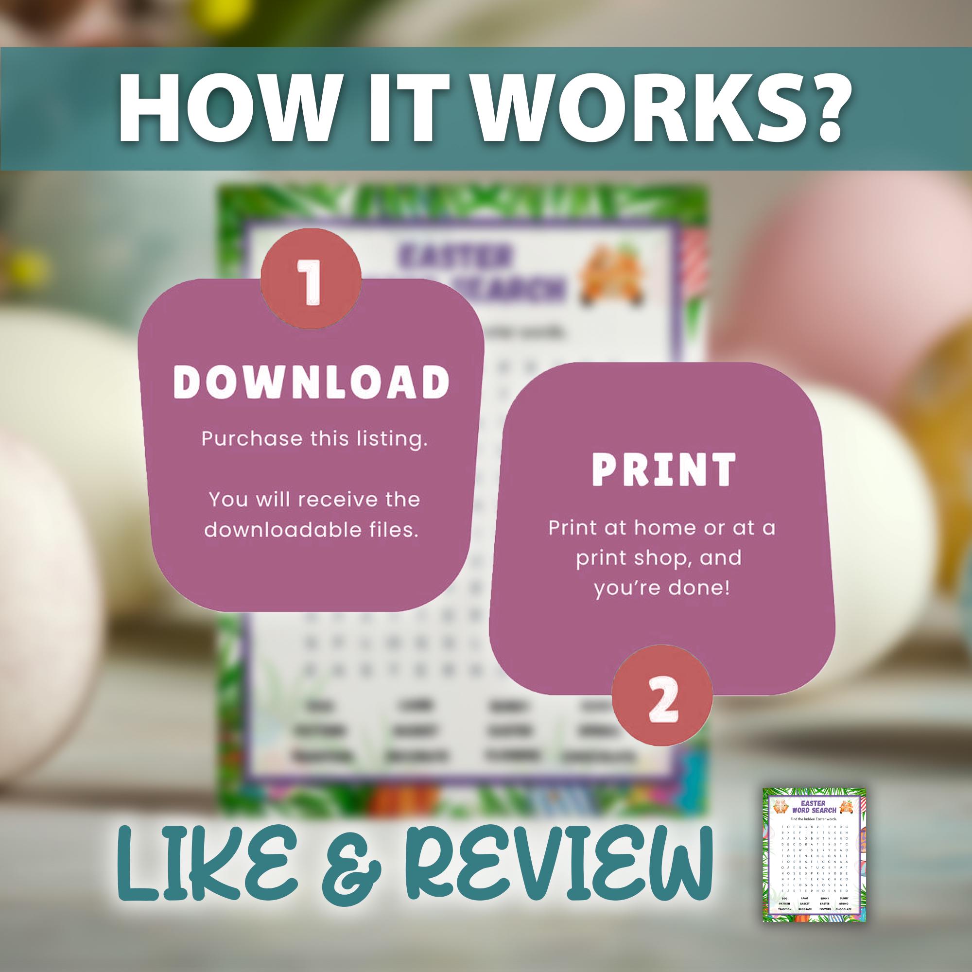 Easter Word Find Game, Easter Word Search Game, Printable Easter Game ...