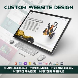 Custom Website Design | Responsive Websites for Businesses, Online Stores & Creative Brands