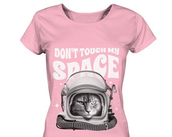 Space Cat - Ladies Organic Basic Shirt