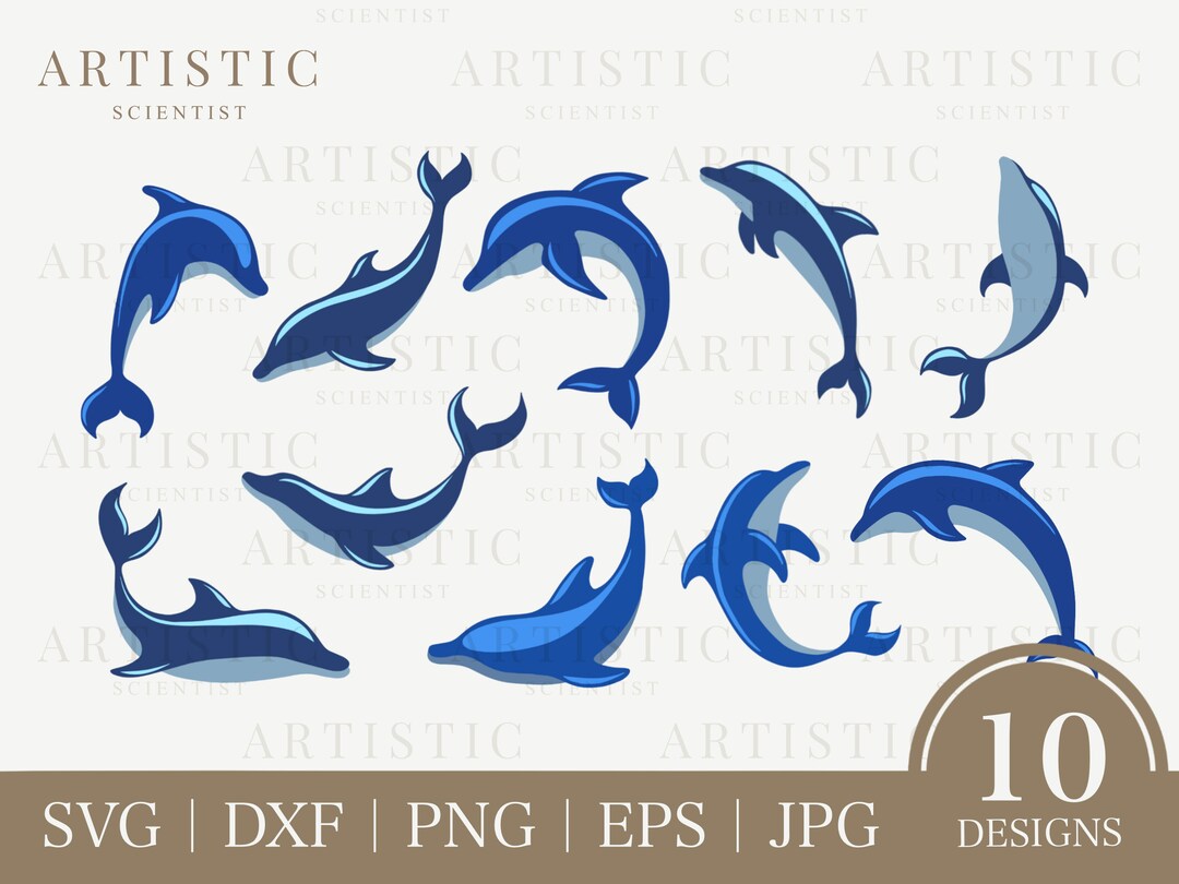 ON SALE Color Dolphin Svg Bundle, Dolphin Svg, Dolphin Png, Dolphins ...