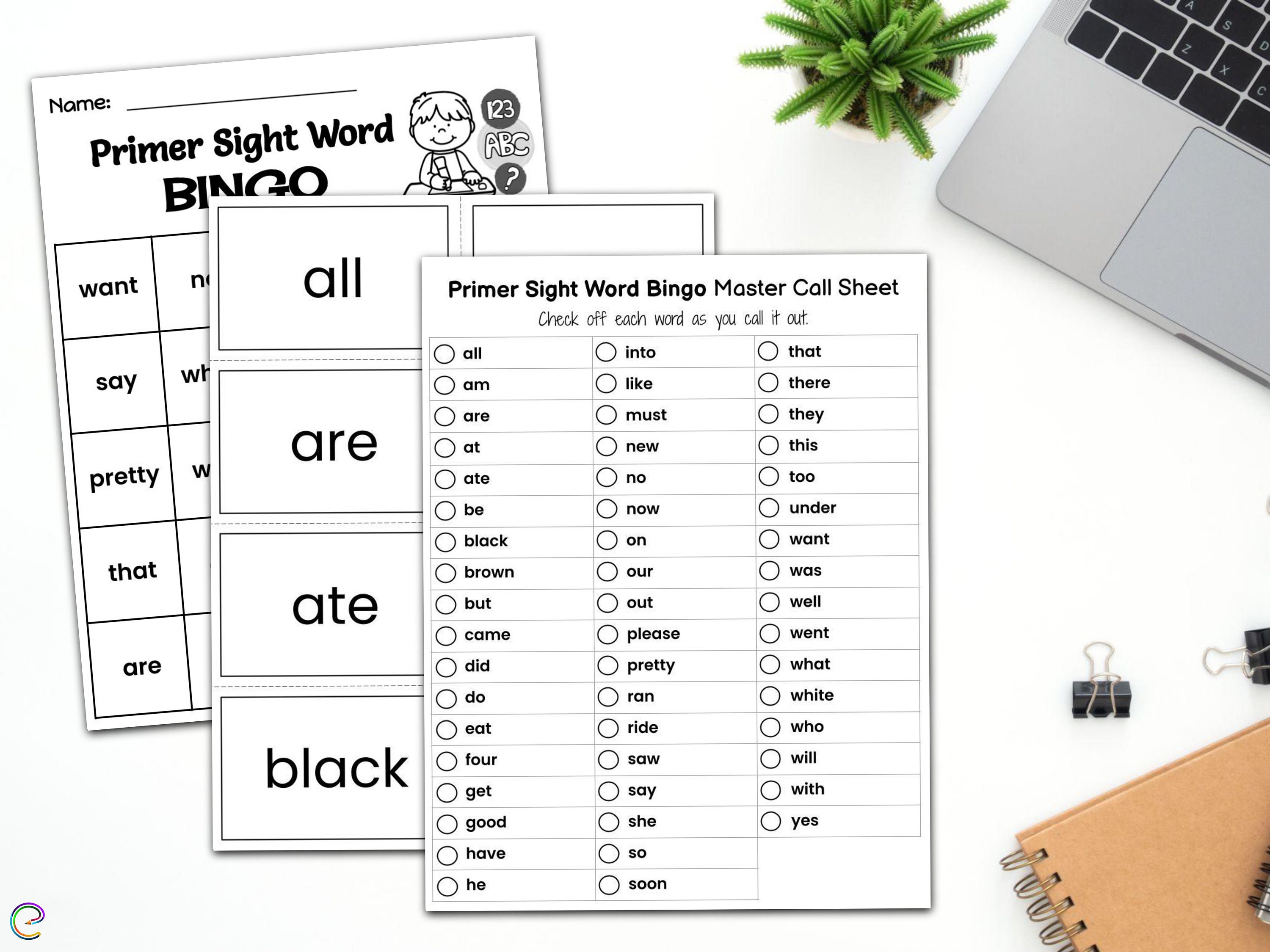 408 Page Sight Word Bingo Mega Bundle Teacher Resources for - Etsy ...