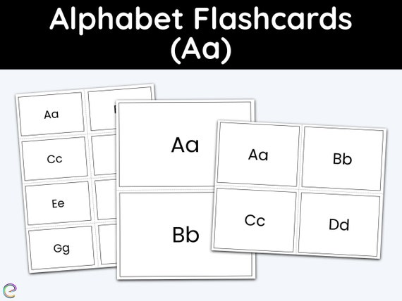 Alphabet Printable, Flashcards Printable, Preschool Alphabet, Daycare Learning, Home Schooling, Kindergarten, Learning Materials, Phonics