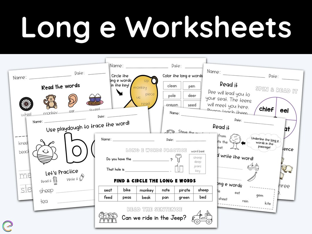 Long Vowel Worksheets Long E Education Worksheets Vowel Sounds Long Vowel Worksheets Long E Education Worksheets Vowel Sounds