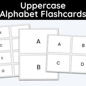 Flashcards, Alphabet Printable, Alphabet Letters, Uppercase Letters, Preschool Alphabet, Printable Flash Cards, Kindergarten, Flash Cards