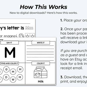 42 Letter M Education Worksheets, Letter Worksheet Mega Bundle ...