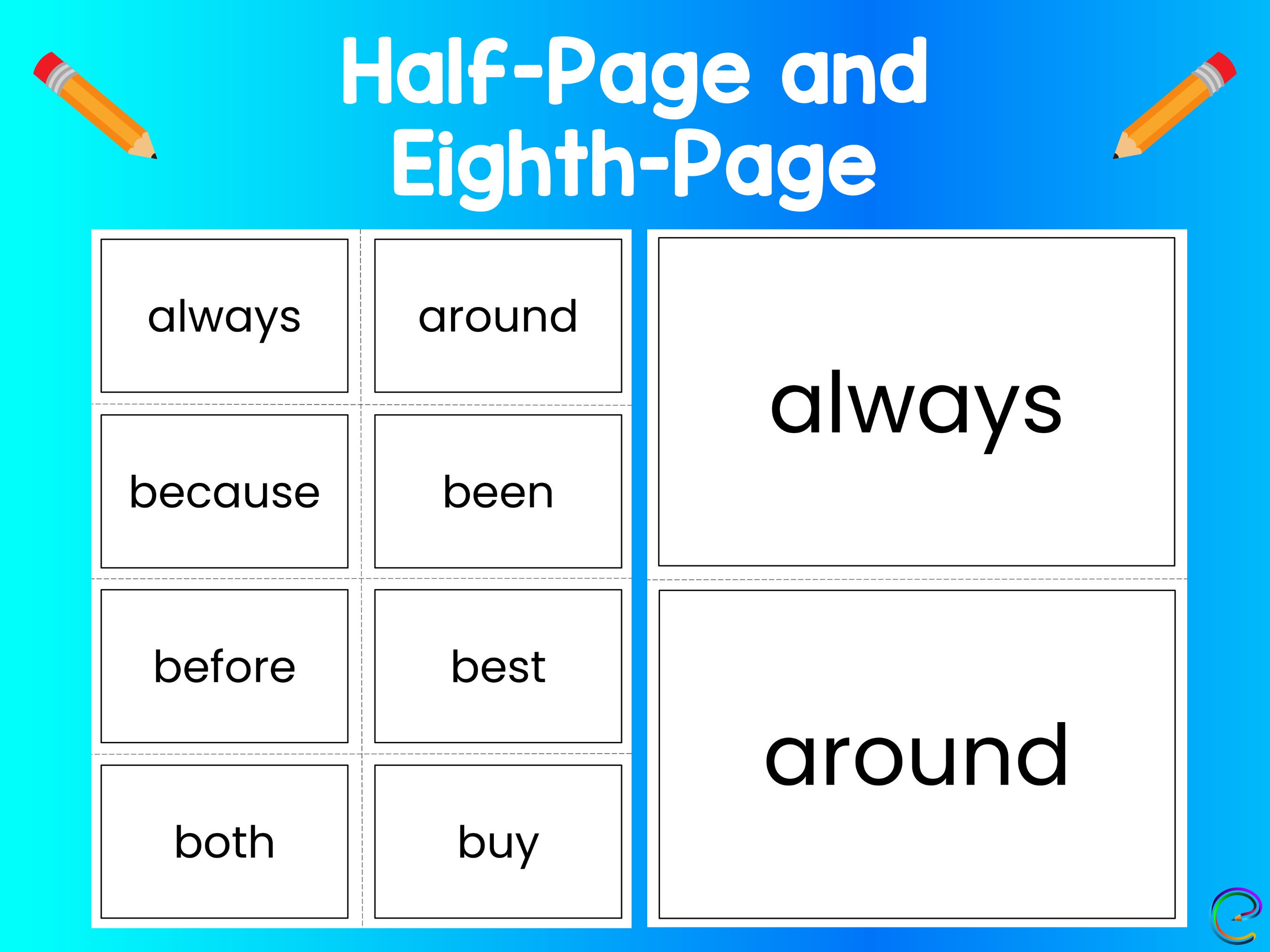 Dolch Sight Words | 2nd Grade | Sight Word Flashcards | Teaching ...