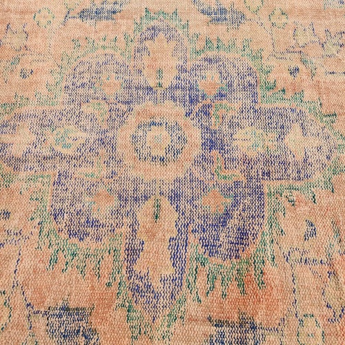 Turkish shops Rug, Vintage Rug, Area Carpet, Oushak Carpet, 54x84 inches Red Rug, Outdoor Rug, Bedroom Carpet, Tribal Indoor Rugs, 4211