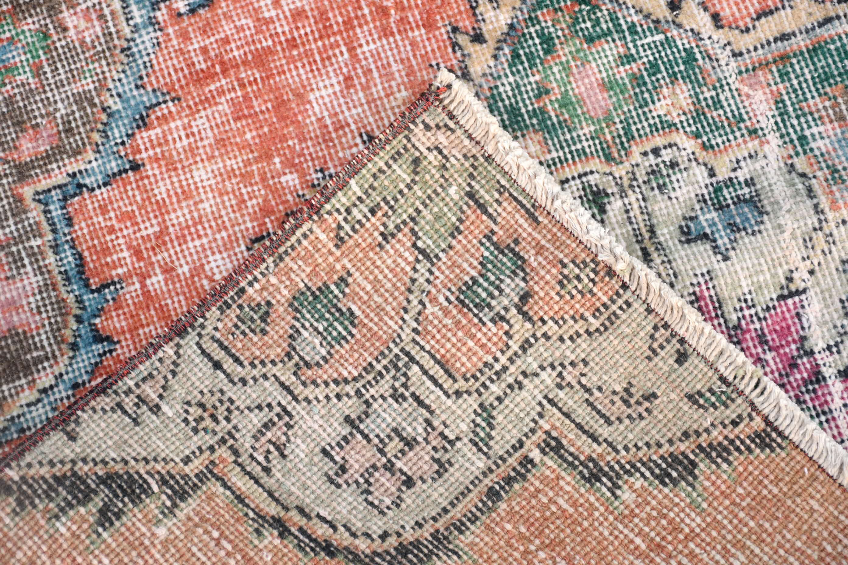 Vintage Rug, Accent Rug, Turkish Rug, Antique Carpet, 40x85 Inches