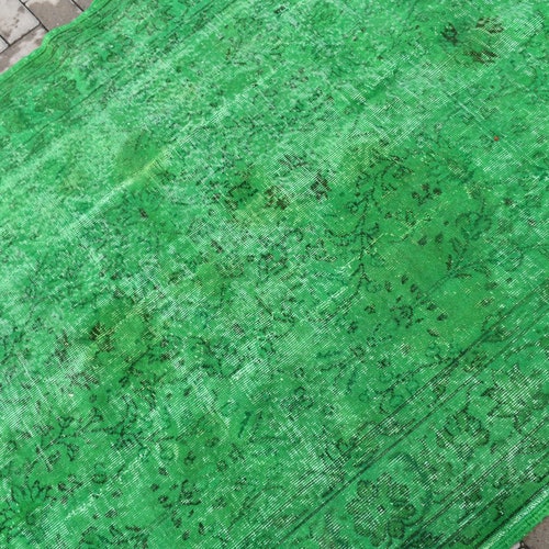 Area Carpet, Vintage Rug, Turkish Rug, Antique Carpet, 60x88 inches shops Green Rug, Handwoven Floor Rugs, Indoor Rug, 513