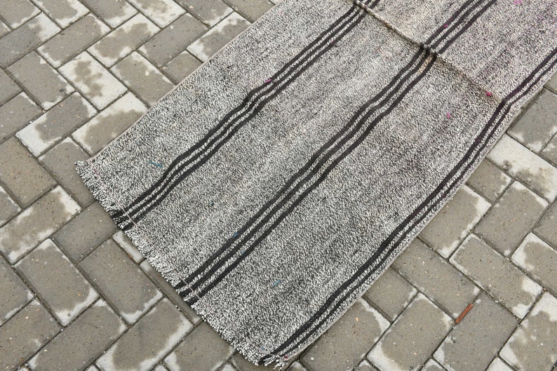 Turkish Kilim, Vintage Kilim, Accent Kilim, Antique Kilim, 30x73 Inches