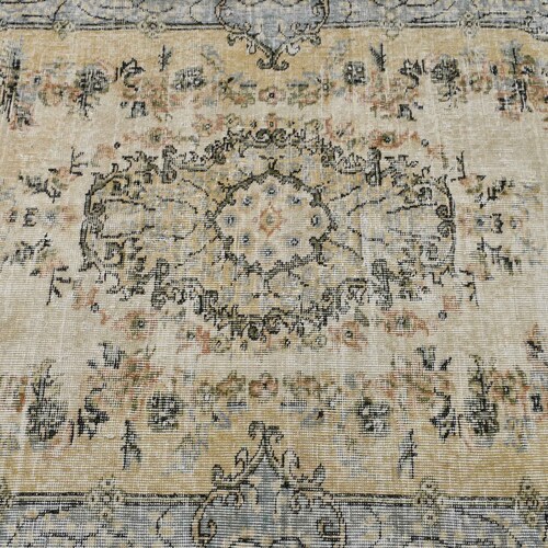 Area Rug, shops Turkish Rug, Vintage Rug, Antique Carpet, 46x78 inches Beige Rug, Wool Bedroom Rugs, Handwoven Indoor Rug, 3685
