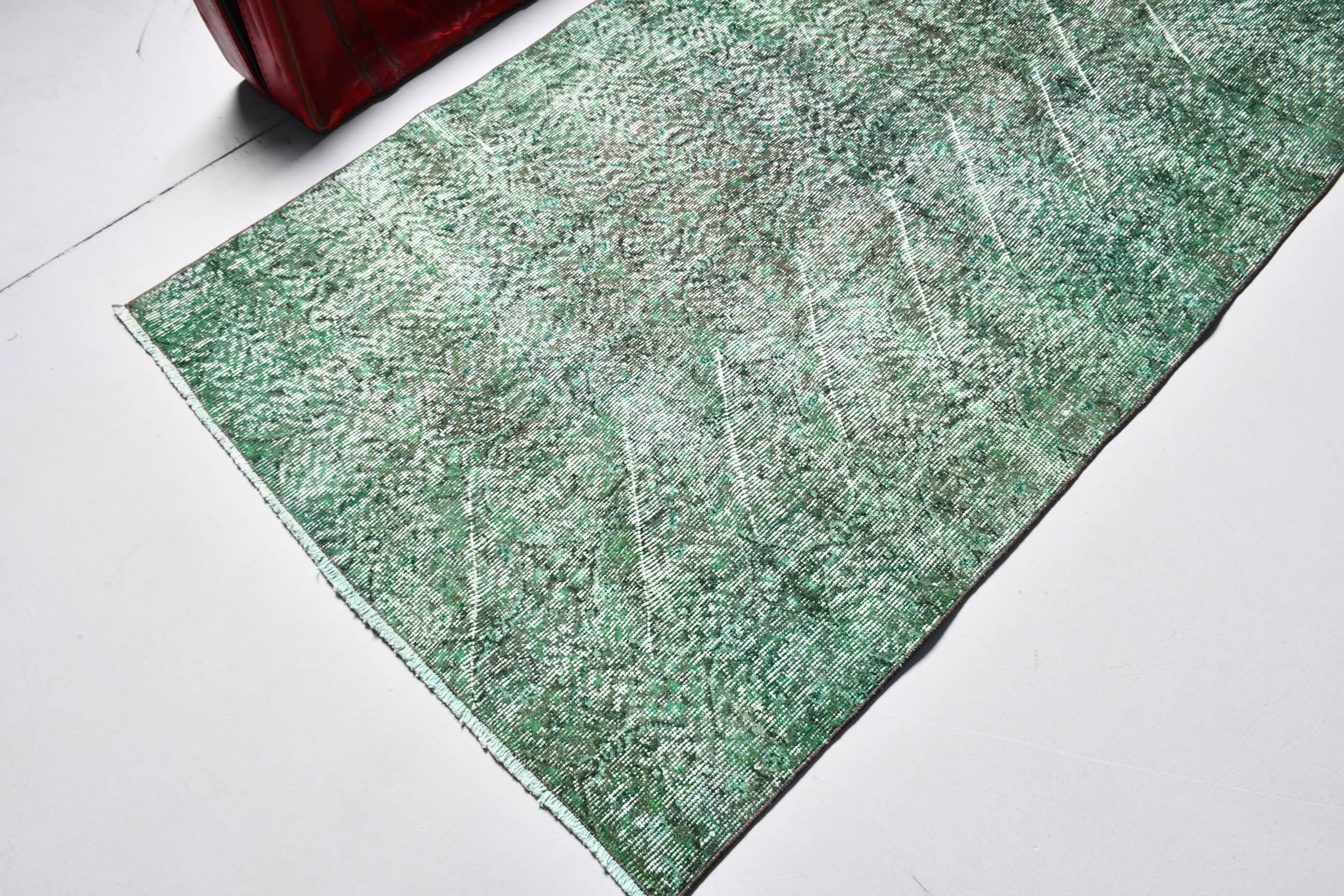 142×244 \"Green tea\" ViNTAGE TURKiSH RUG Turkish Rug, Vintage Rug, Area Rug, Antique Carpet, 45x84
