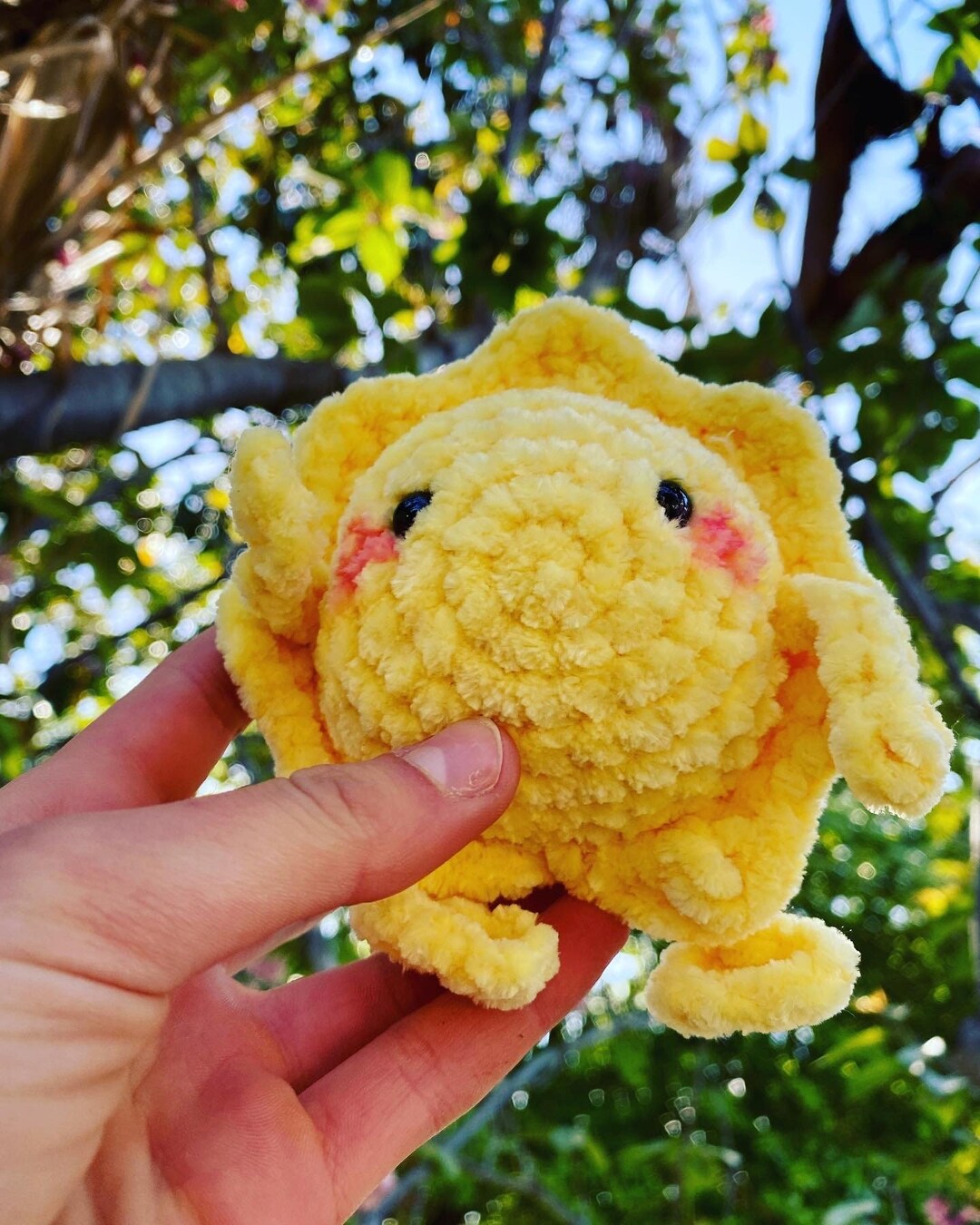 Crochet Sun Amigurumi Sun Cute Sun Toy Cute Crochet Sun Etsy