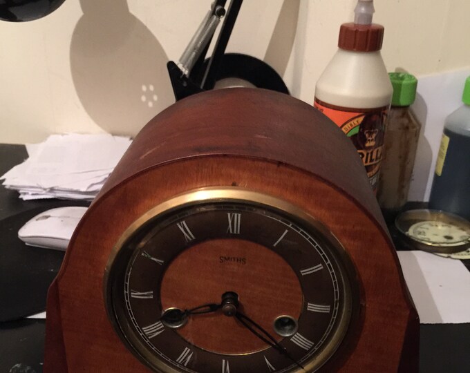 Smiths of Enfield Chiming Mantel Clock Vintage 1930s/40s Etsy UK