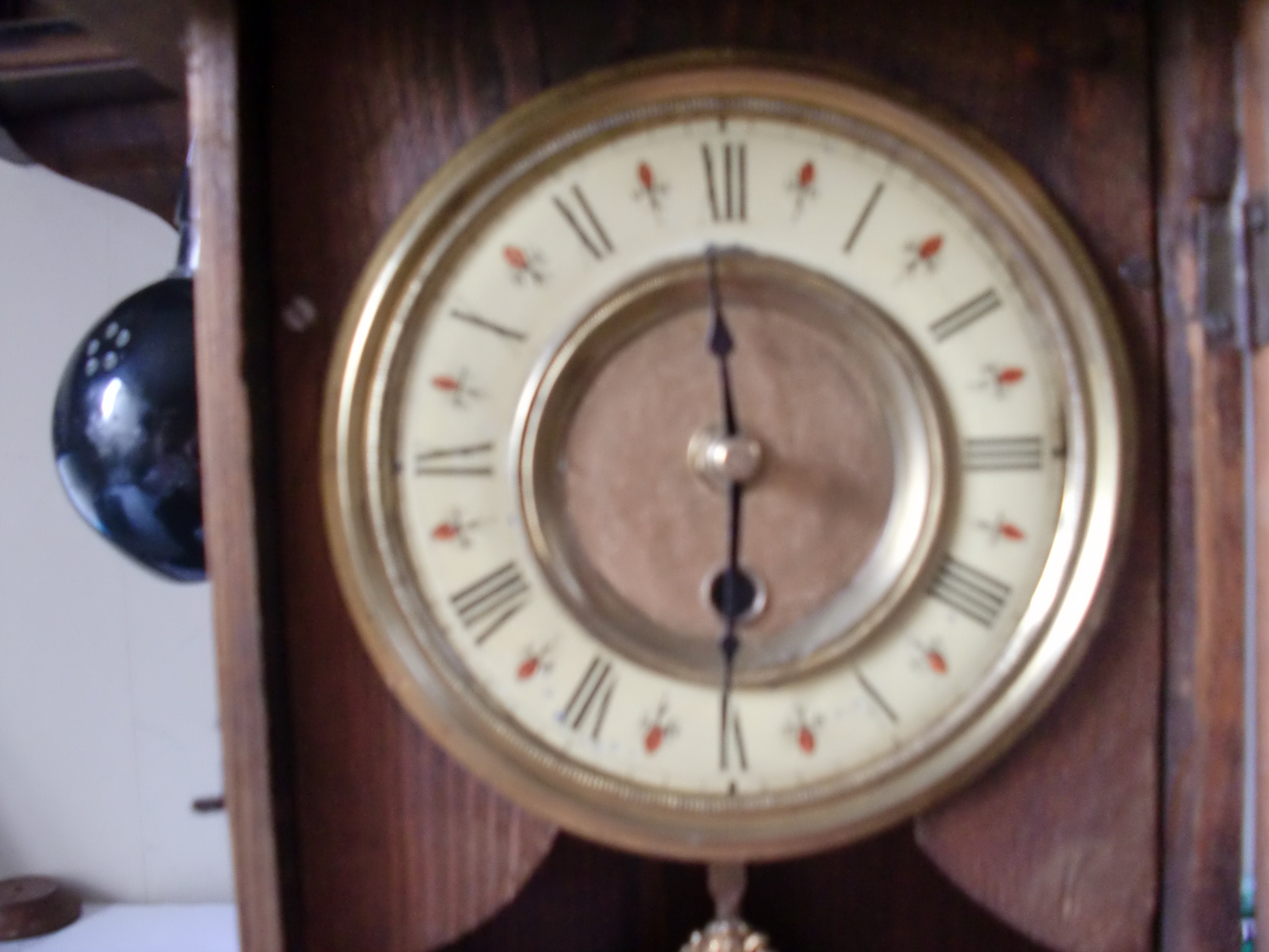 Early 1900s Mantle Clock Converted to Quaretz Battery Non Etsy UK