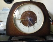 vintage westminster chime clockwork mantle clock