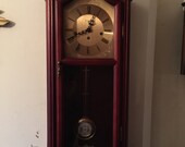 vintage H,Samuel westminster chime wall clock