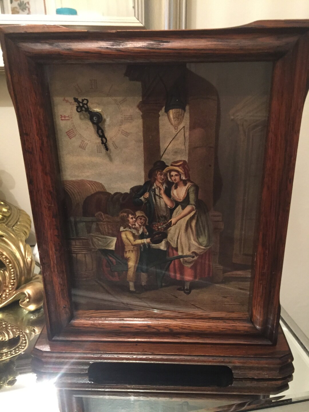 Rare Vintage Smiths Mantel Clock Converted to Quartz Movement Etsy