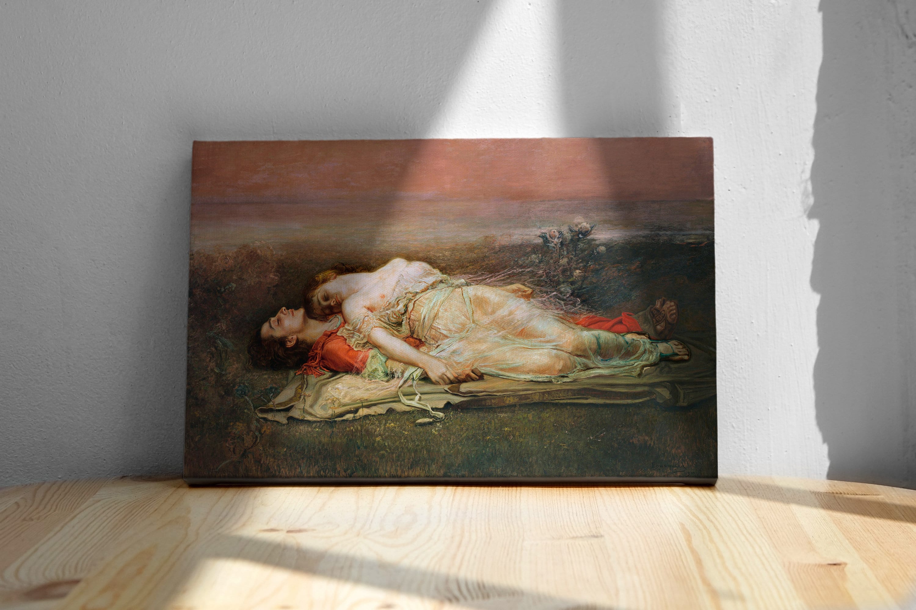 Rogelio De Egusquiza Tristan and Iseult. Art Reproduction Etsy