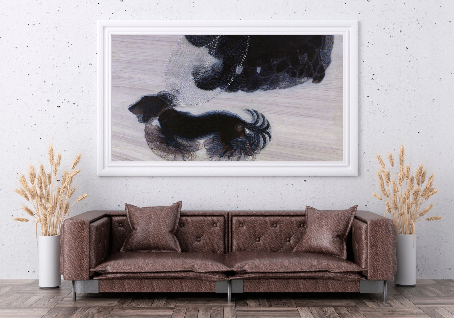 Giacomo Balla. Dynamisme dun chien en laisse. 1912. - Etsy France